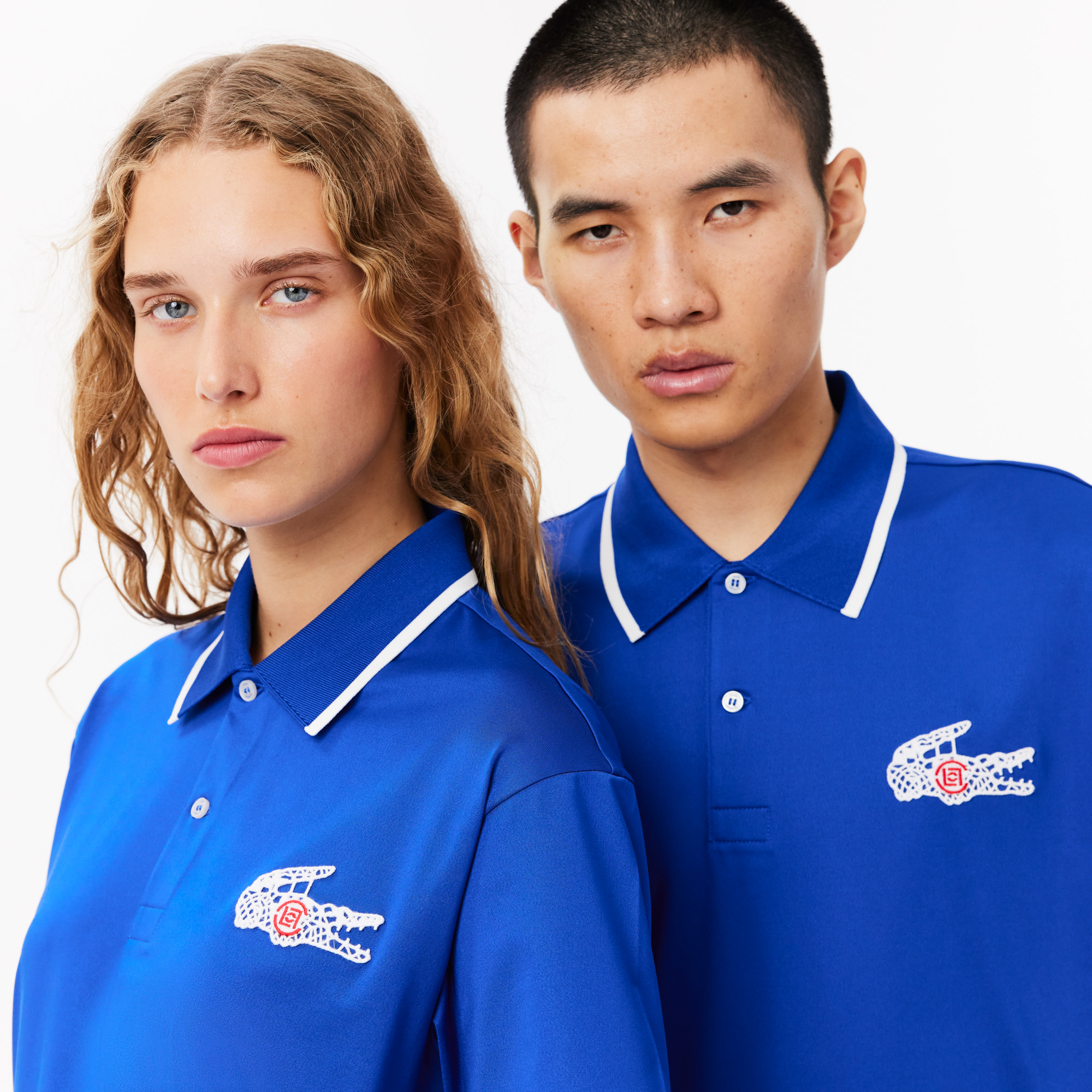 Áo Polo Lacoste Nam Dáng Rộng Lacoste x CLOT Công Nghệ Ultra Dry