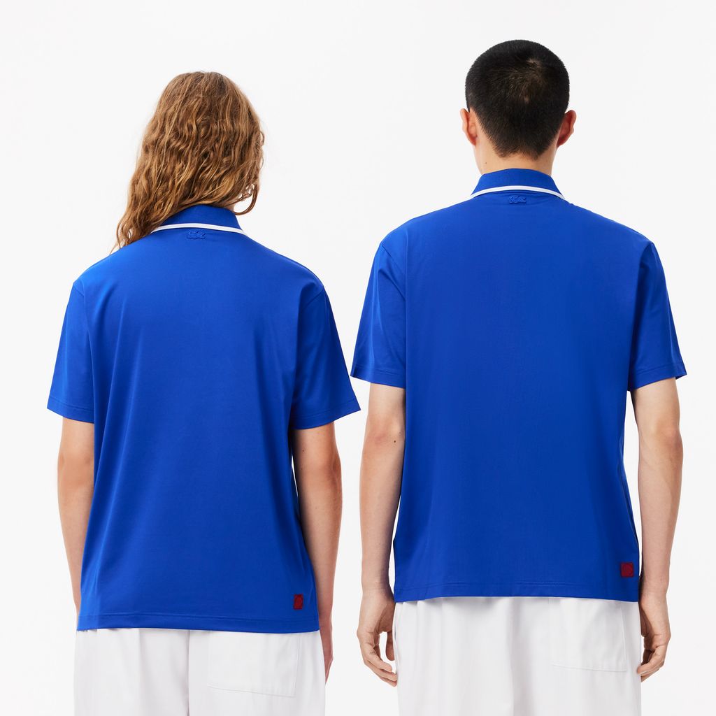 Áo Polo Lacoste Nam Dáng Rộng Lacoste x CLOT Công Nghệ Ultra Dry