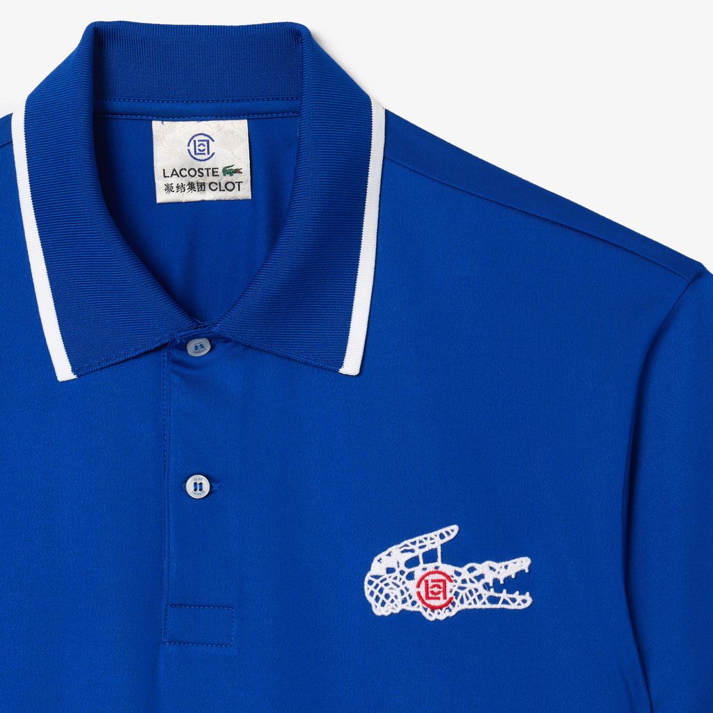 Áo Polo Lacoste Nam Dáng Rộng Lacoste x CLOT Công Nghệ Ultra Dry
