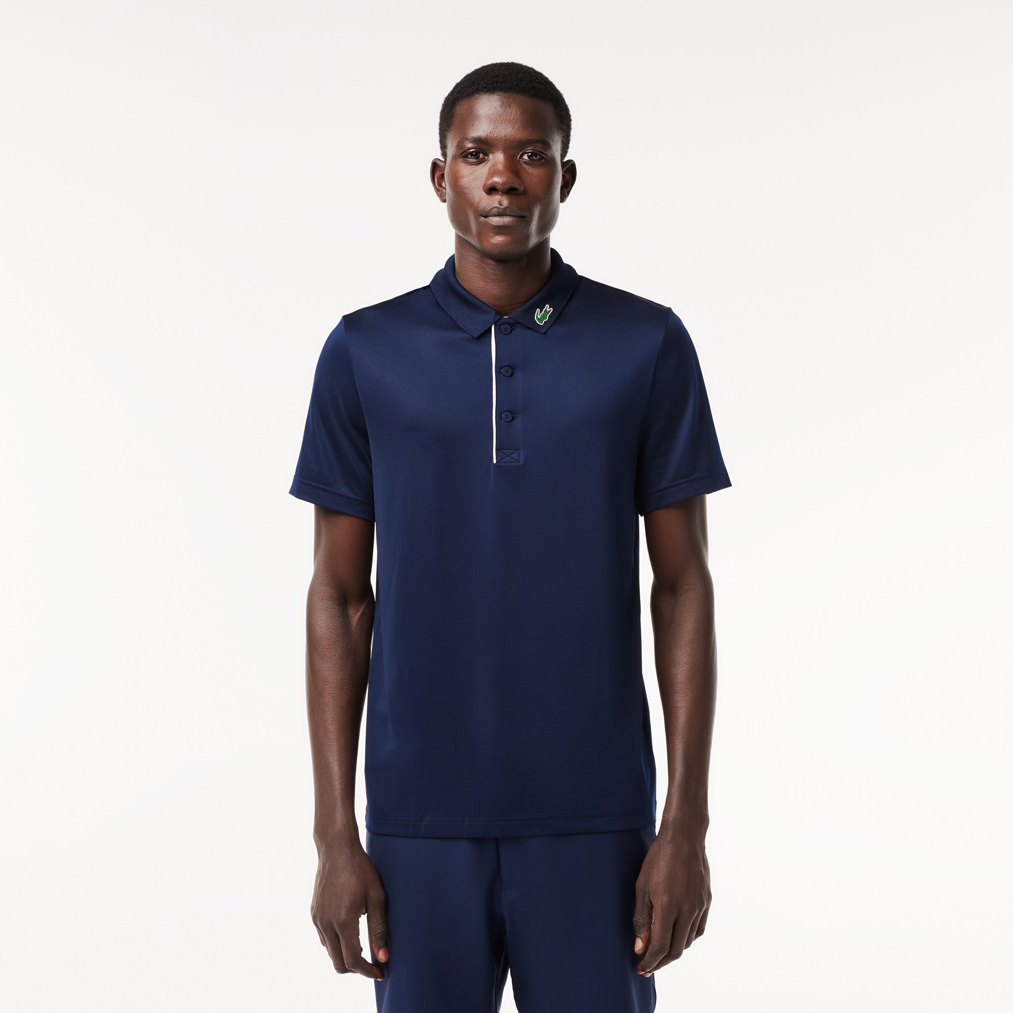 Áo Polo Golf Lacoste Nam Dáng Suông Chống Tia UV