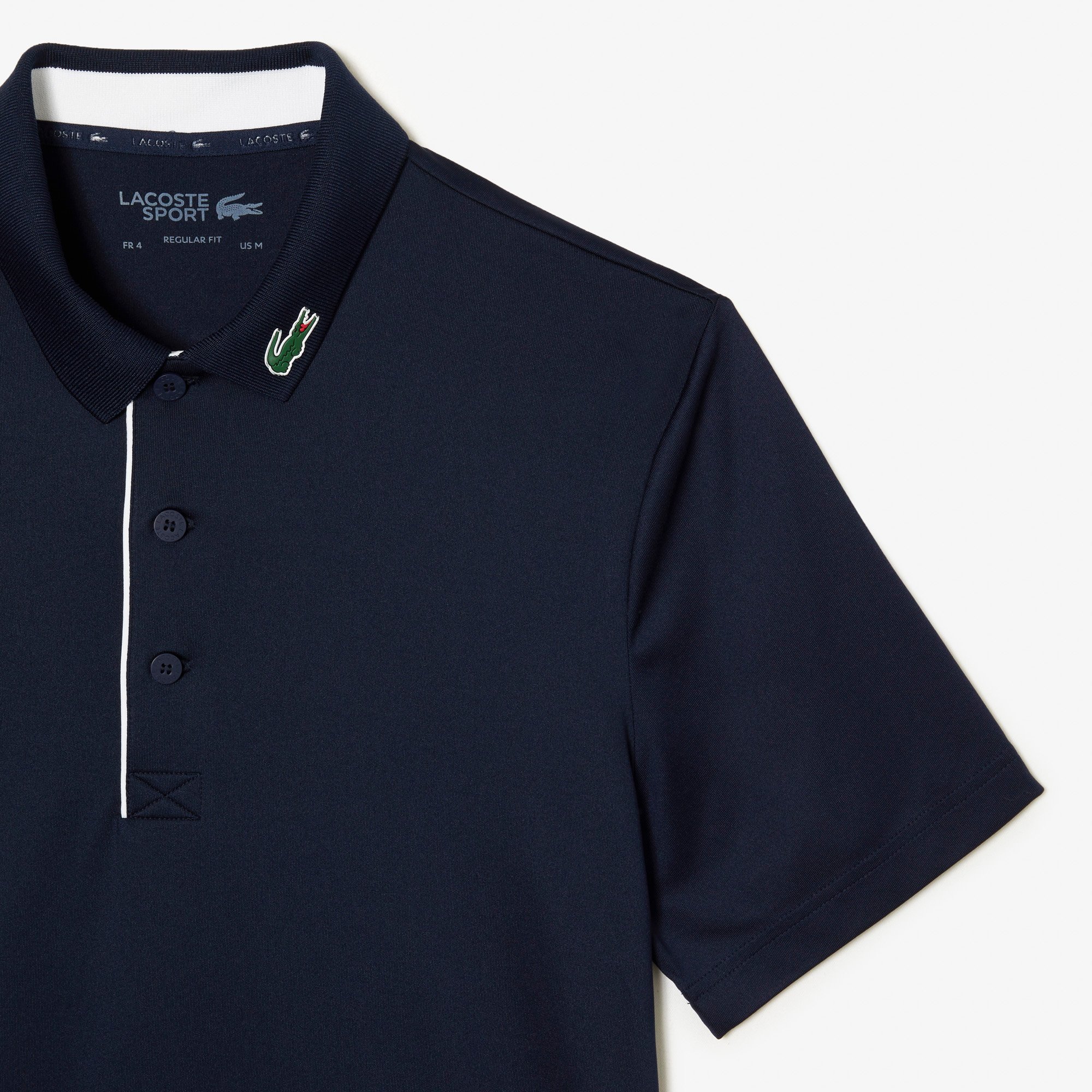 Áo Polo Golf Lacoste Nam Dáng Suông Chống Tia UV