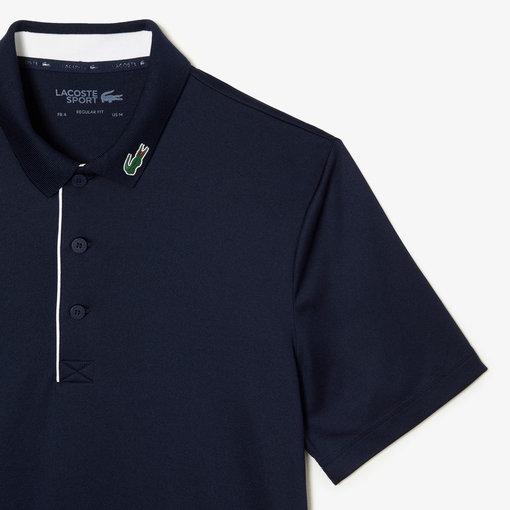 Áo Polo Golf Lacoste Nam Dáng Suông Chống Tia UV
