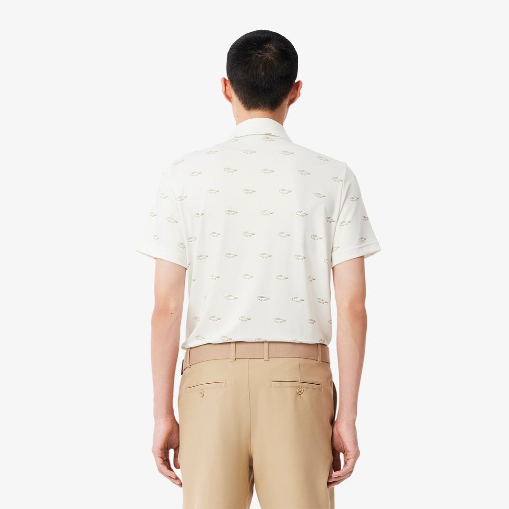Áo Polo Golf Lacoste Nam Dáng Suông Chống Tia UV