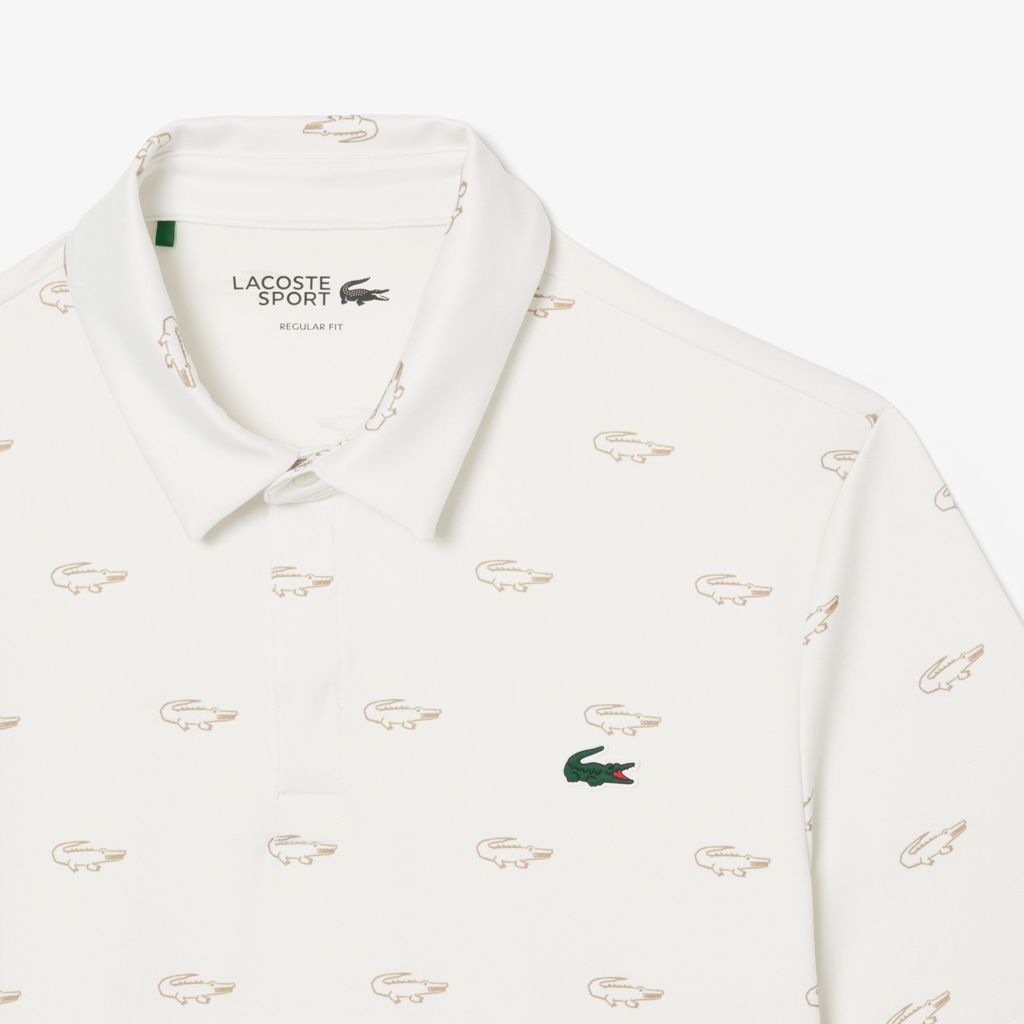 Áo Polo Golf Lacoste Nam Dáng Suông Chống Tia UV