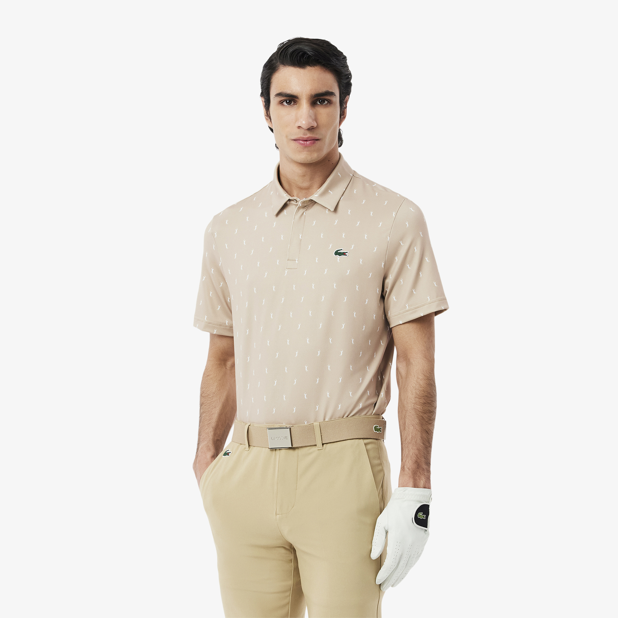 Áo Polo Golf Lacoste Nam Dáng Suông Chống Tia UV