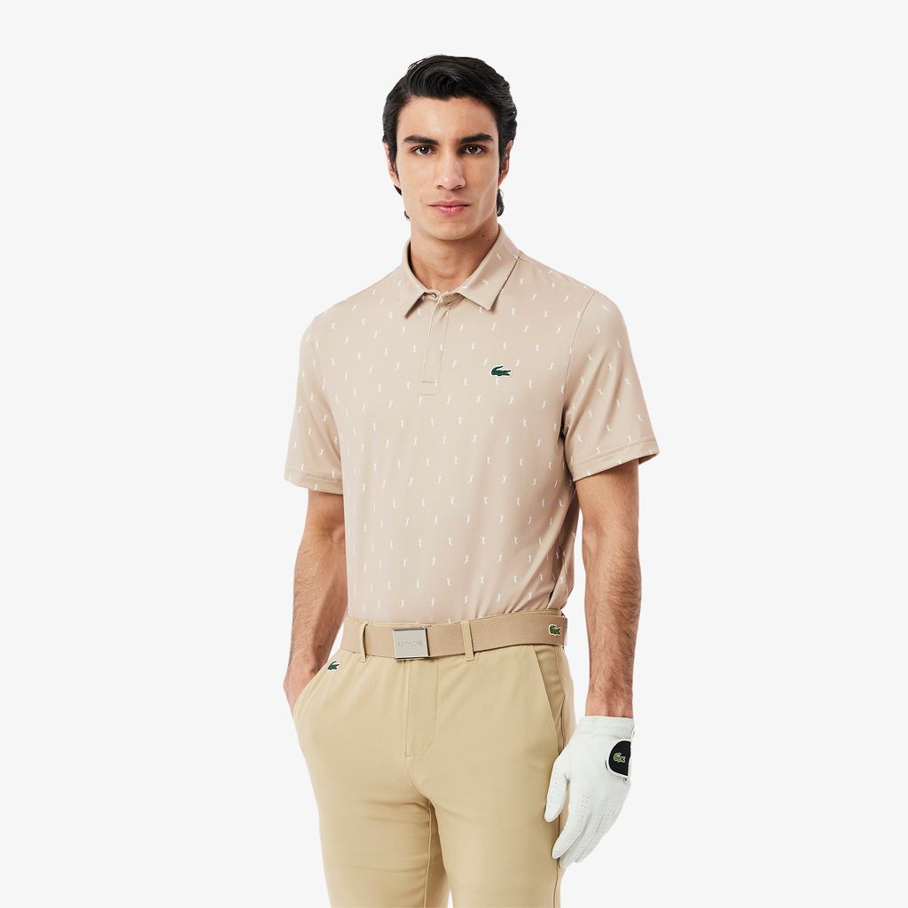 Áo Polo Golf Lacoste Nam Dáng Suông Chống Tia UV