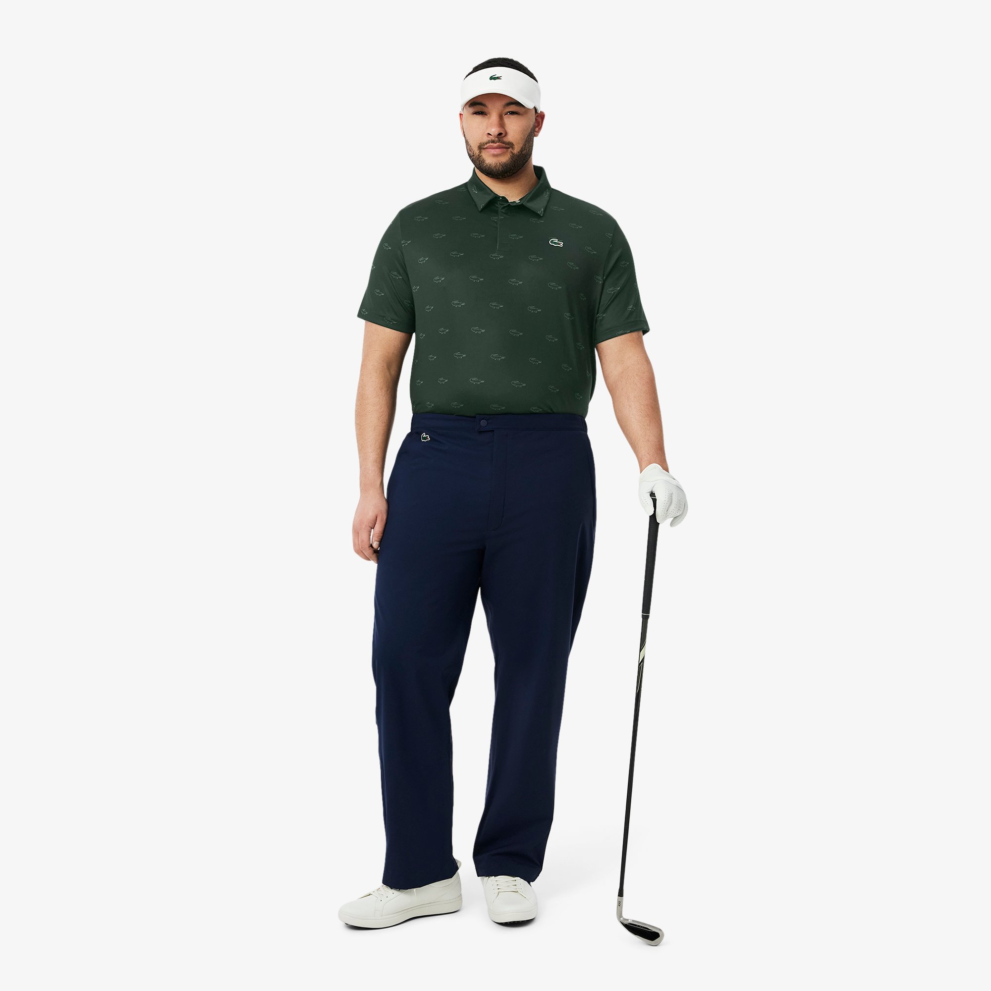 Áo Polo Golf Lacoste Nam Dáng Suông Chống Tia UV