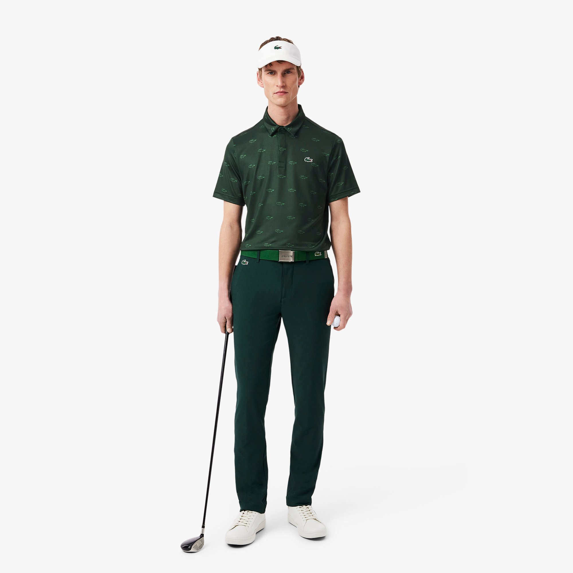 Áo Polo Golf Lacoste Nam Dáng Suông Chống Tia UV