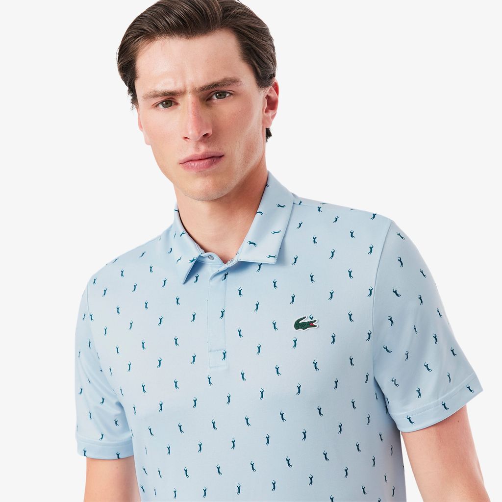 Áo Polo Golf Lacoste Nam Dáng Suông Chống Tia UV