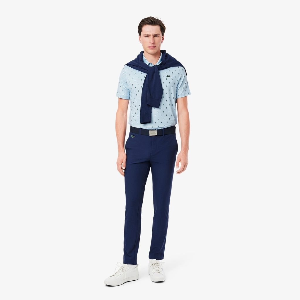 Áo Polo Golf Lacoste Nam Dáng Suông Chống Tia UV