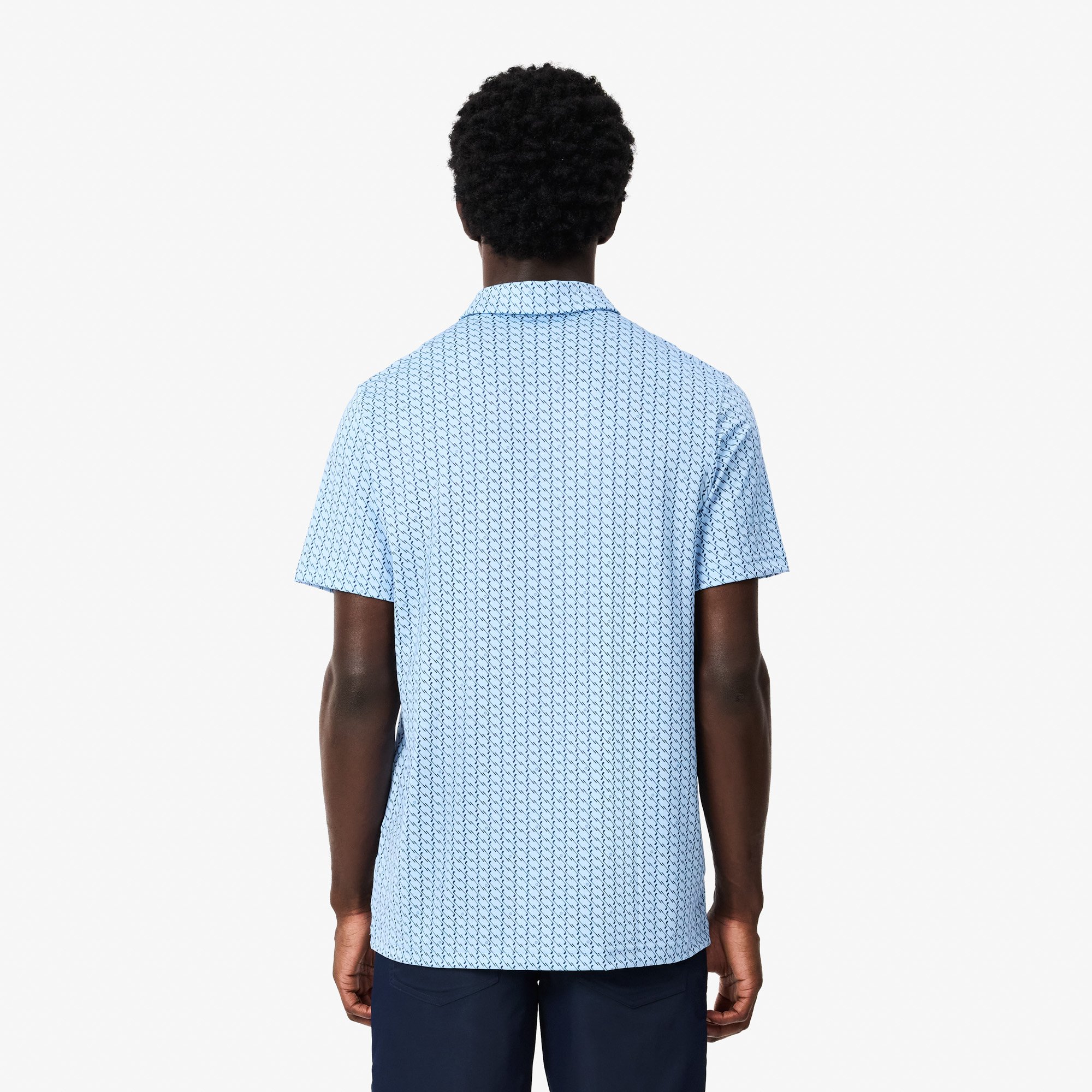 Áo Polo Golf Lacoste Nam Dáng Suông Chống Tia UV