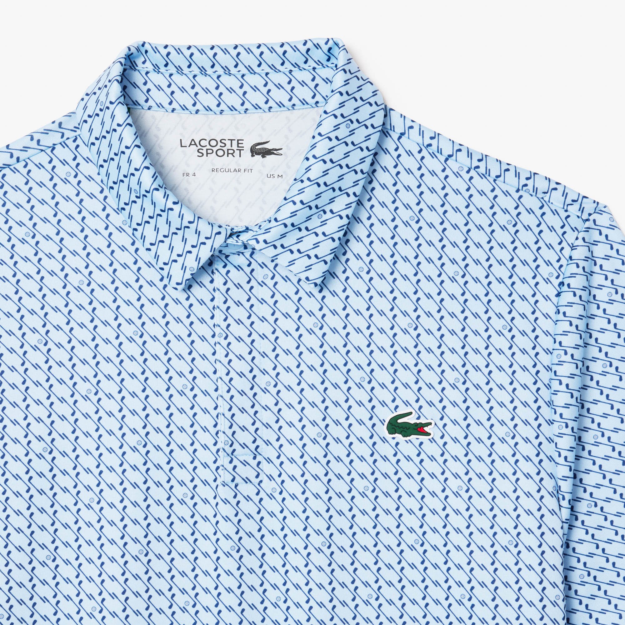 Áo Polo Golf Lacoste Nam Dáng Suông Chống Tia UV