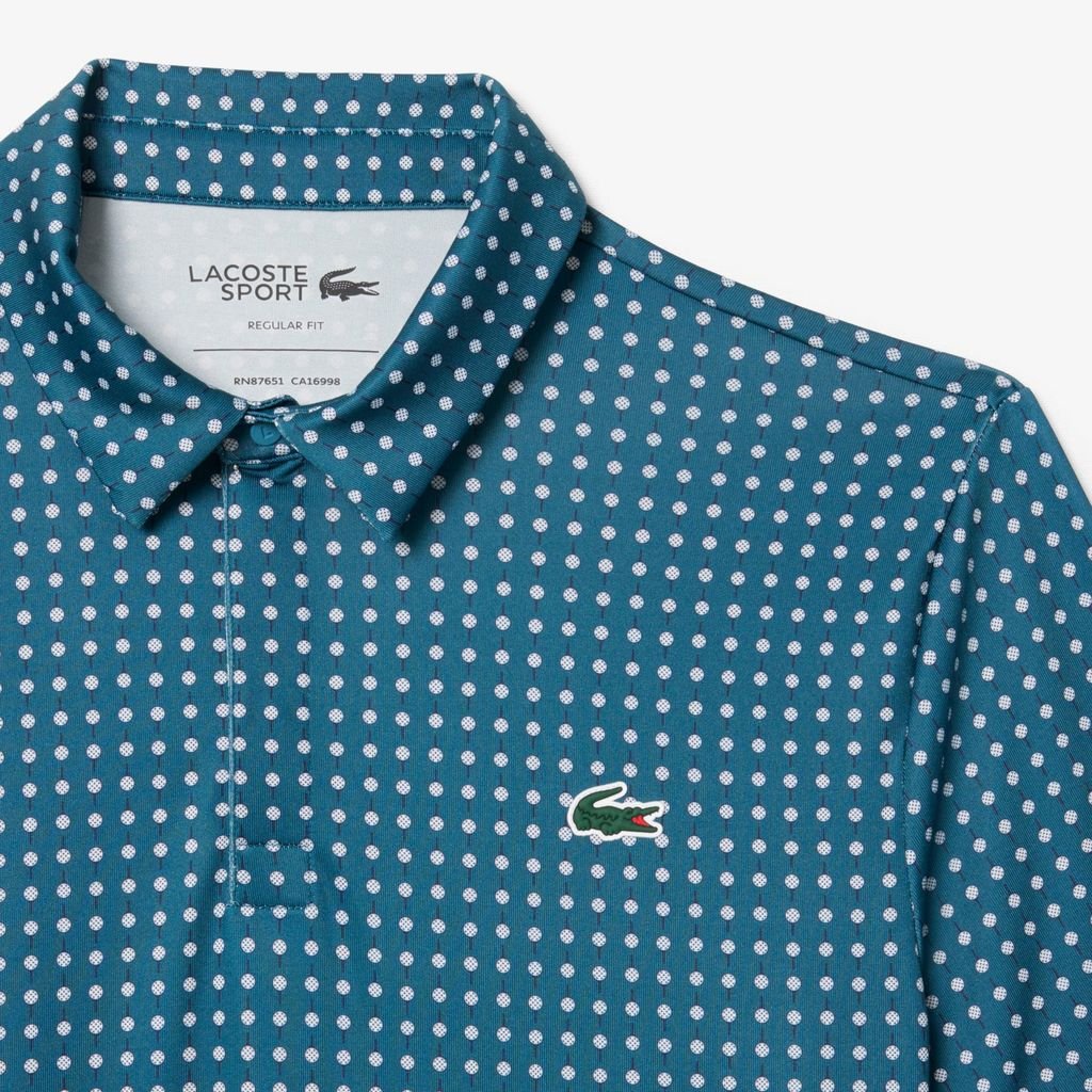 Áo Polo Golf Lacoste Nam Dáng Suông Chống Tia UV