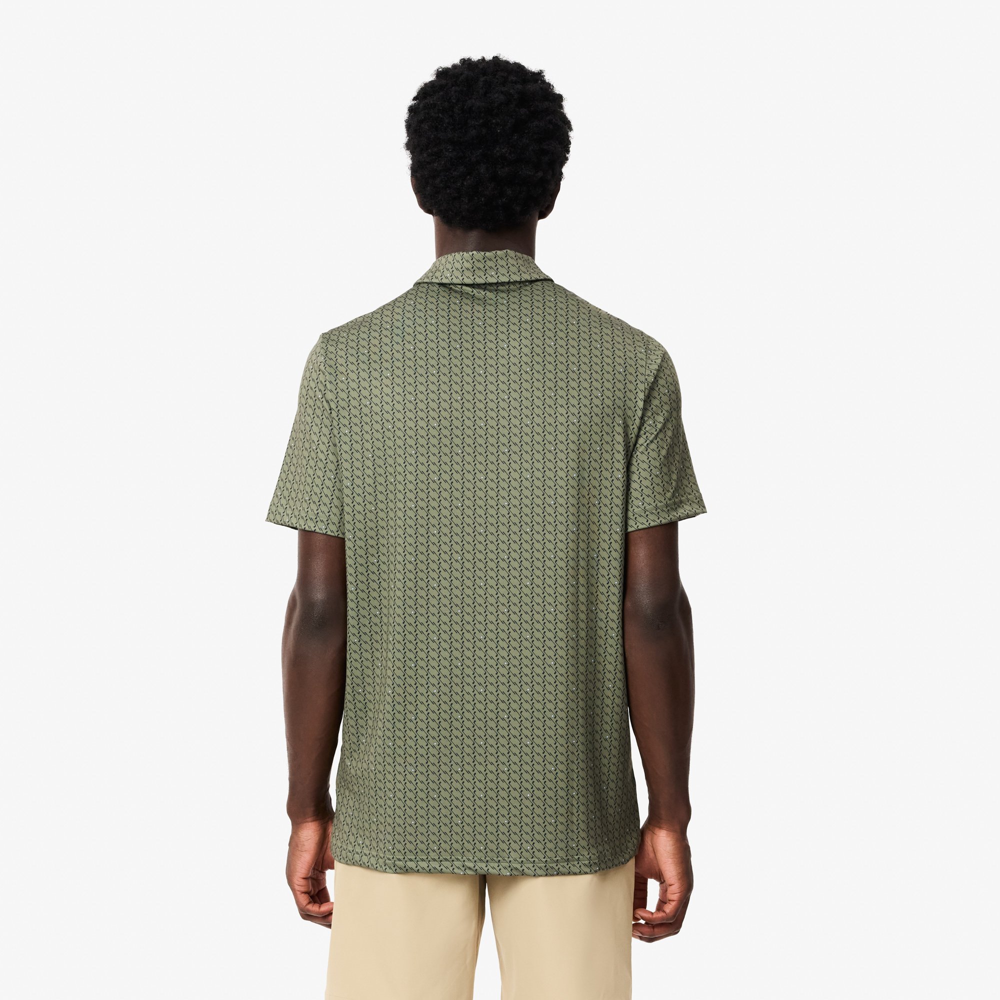 Áo Polo Golf Lacoste Nam Dáng Suông Chống Tia UV