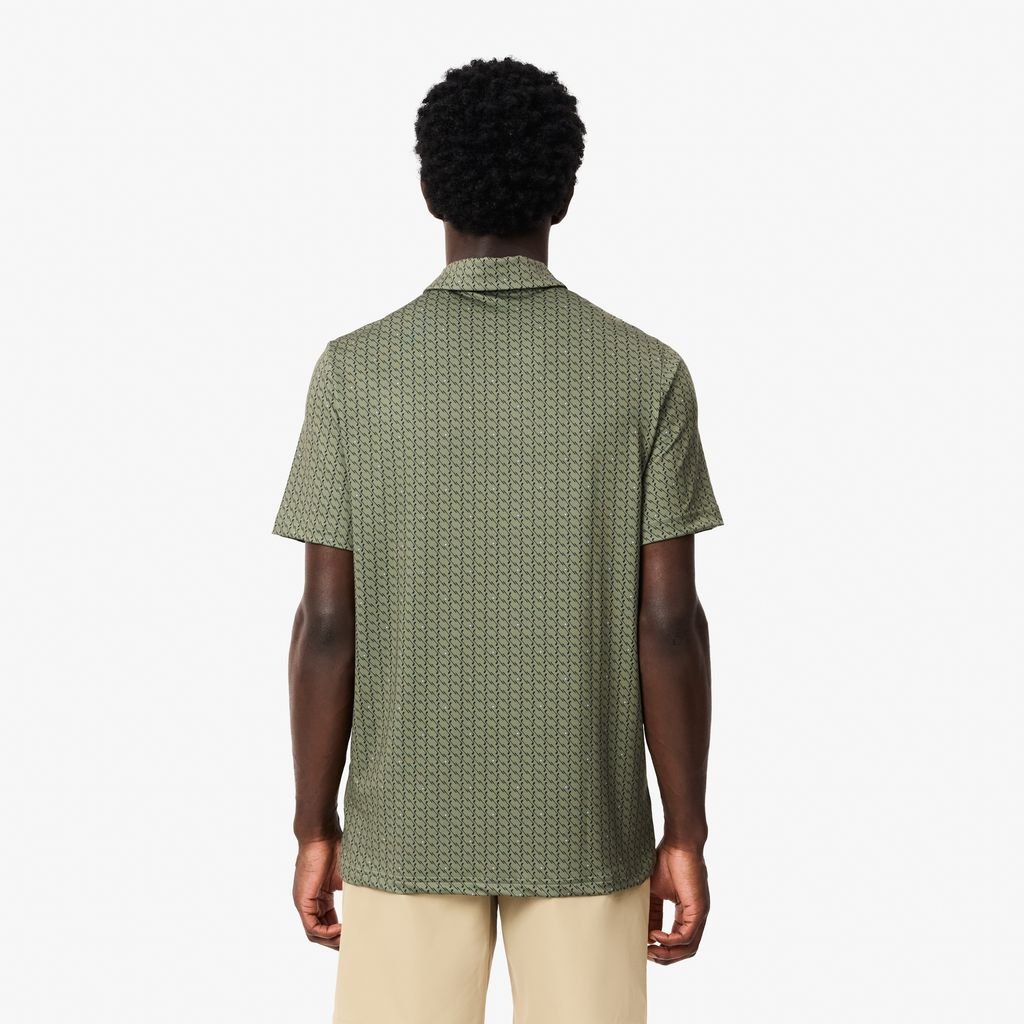 Áo Polo Golf Lacoste Nam Dáng Suông Chống Tia UV