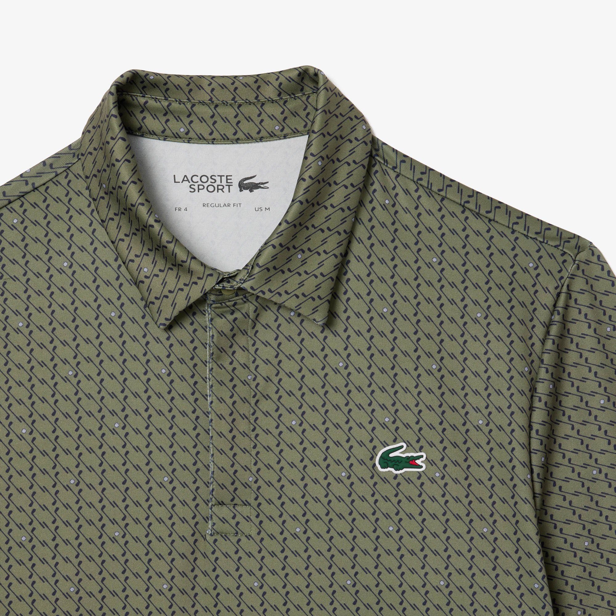 Áo Polo Golf Lacoste Nam Dáng Suông Chống Tia UV