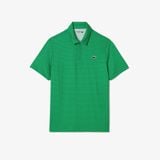 Áo Polo Golf Lacoste Nam Chất Liệu Polyester Tái Chế Họa Tiết In