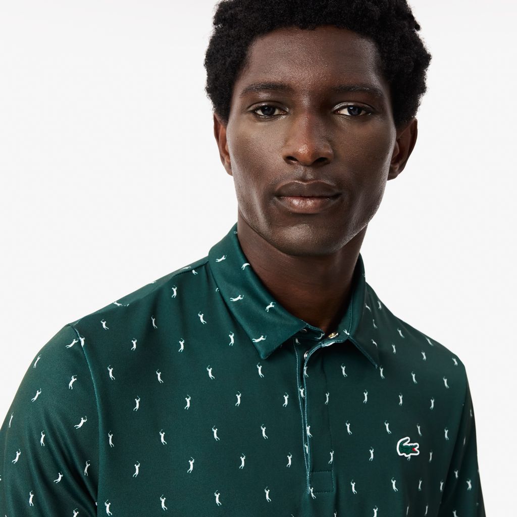 Áo Polo Golf Lacoste Nam Dáng Suông Chống Tia UV
