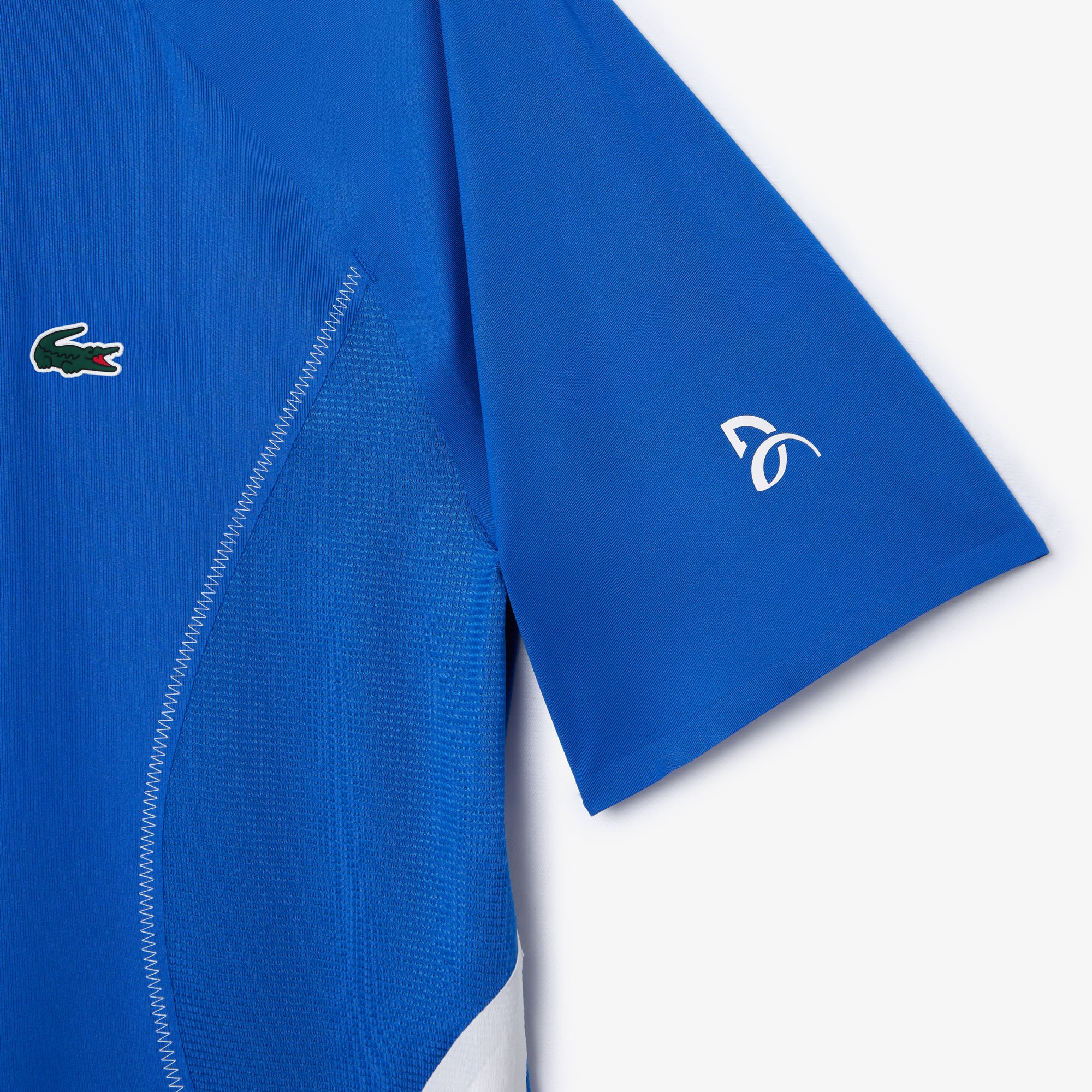 Áo Polo Tennis Lacoste Nam x Novak Djokovic Dáng Suông