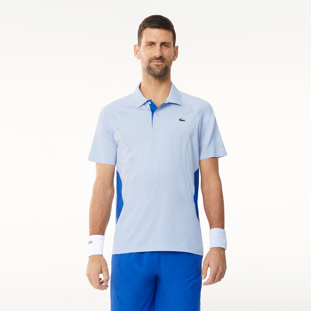Áo Polo Tennis Lacoste Nam x Novak Djokovic Dáng Suông