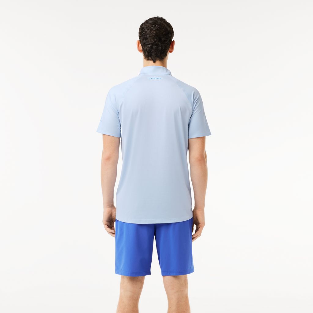 Áo Polo Tennis Lacoste Nam x Novak Djokovic Dáng Suông