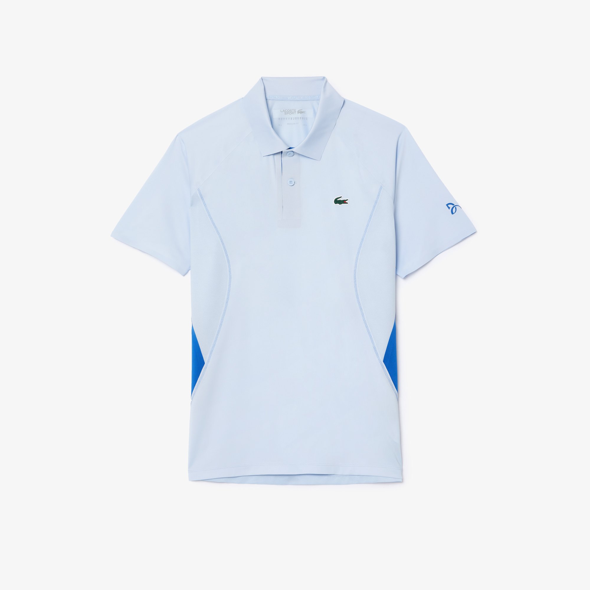 Áo Polo Tennis Lacoste Nam x Novak Djokovic Dáng Suông