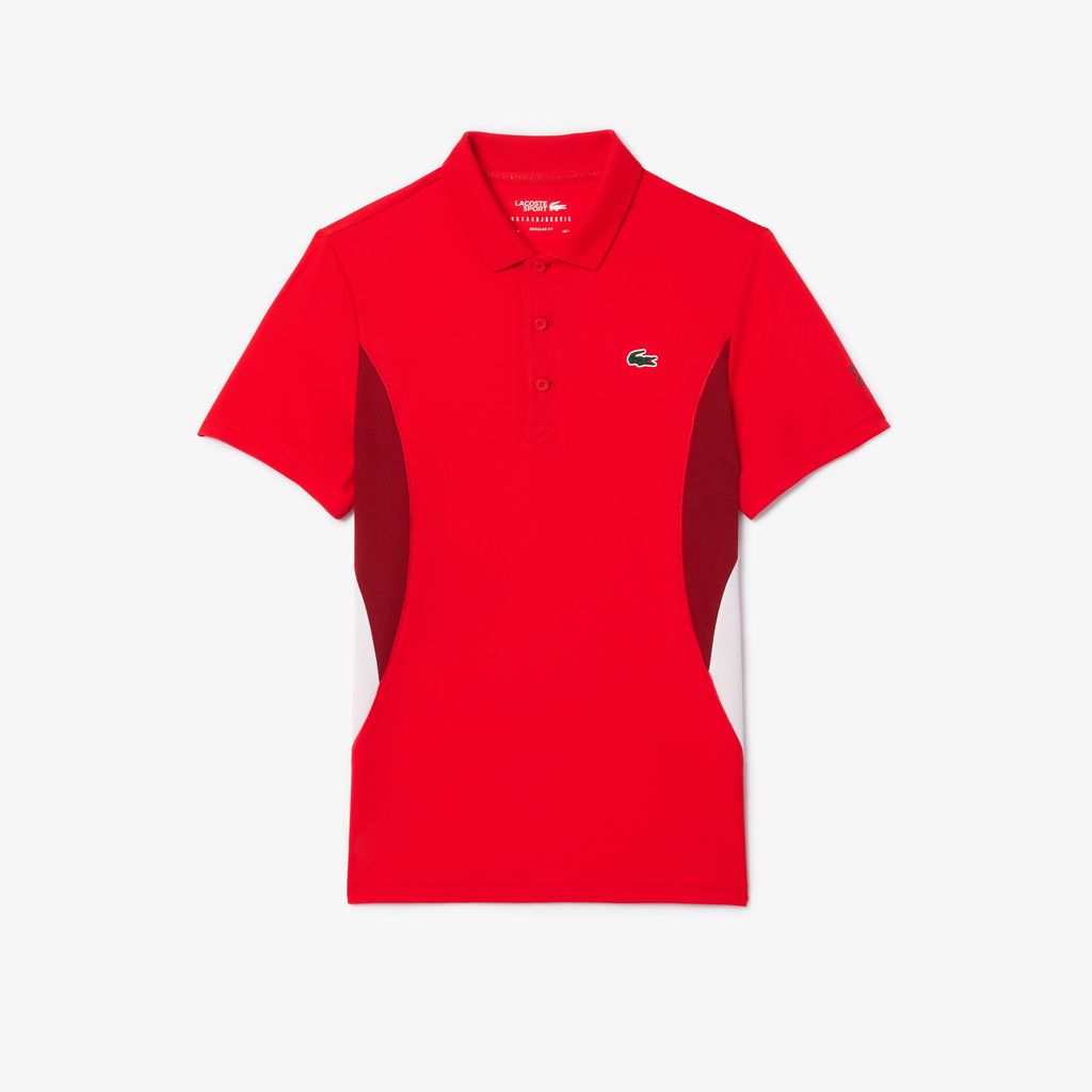 Áo Polo Tennis Lacoste Nam x Novak Djokovic Dáng Suông Phiên Bản Dành Cho Người Hâm Mộ