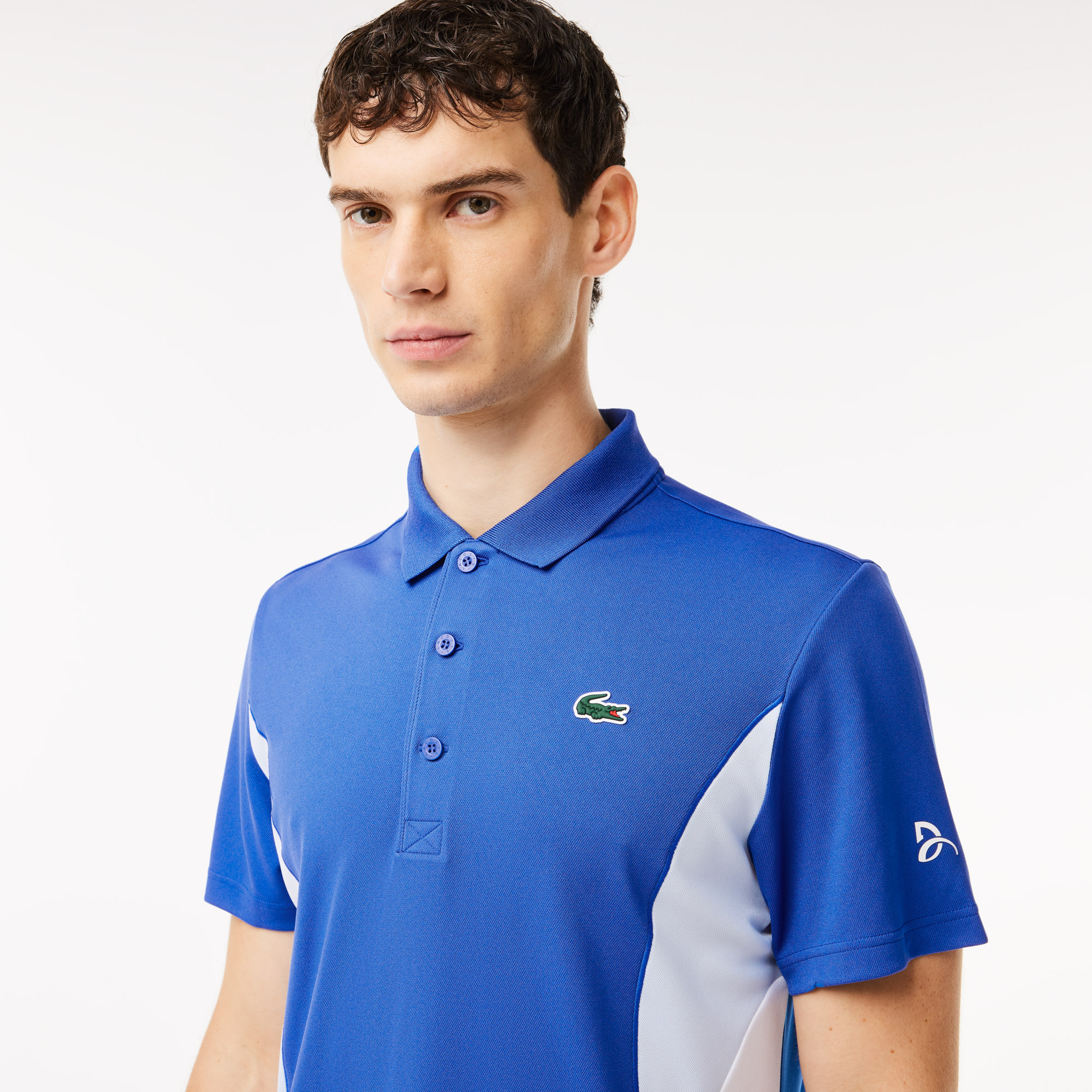Áo Polo Tennis Lacoste Nam x Novak Djokovic Dáng Suông Phiên Bản Dành Cho Người Hâm Mộ