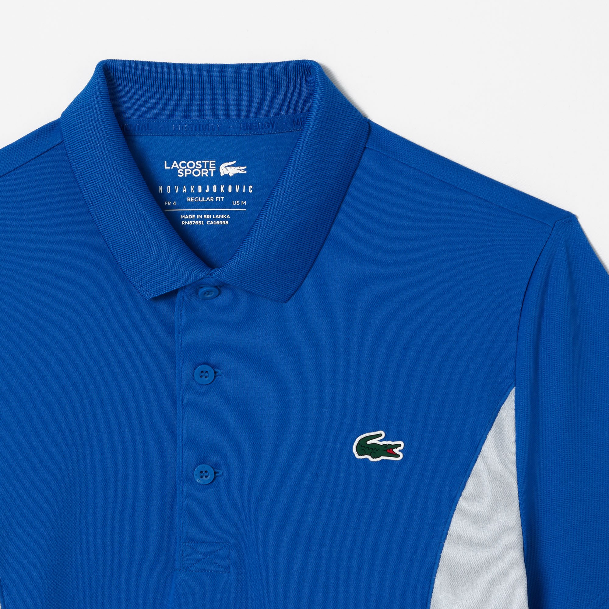 Áo Polo Tennis Lacoste Nam x Novak Djokovic Công Nghệ Ultra-Dry