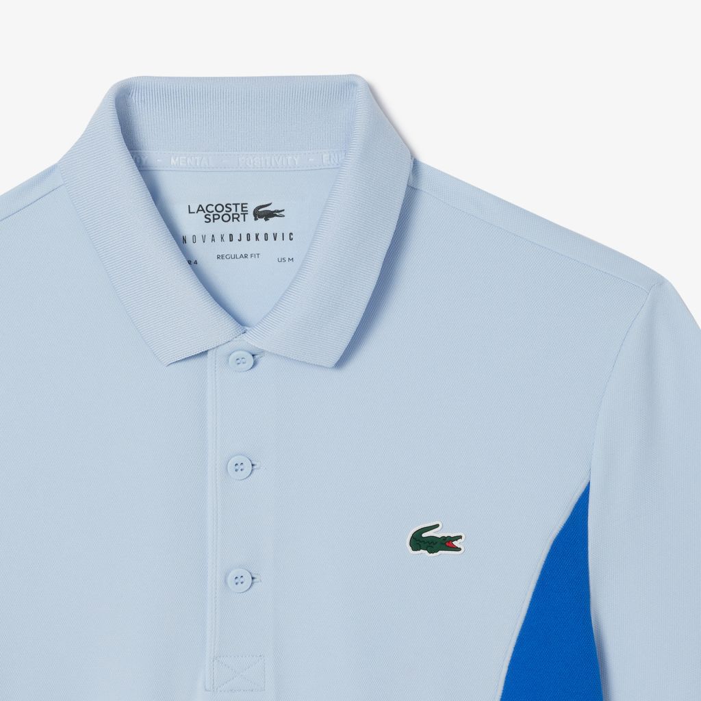 Áo Polo Tennis Lacoste Nam x Novak Djokovic Dáng Suông Phiên Bản Dành Cho Người Hâm Mộ