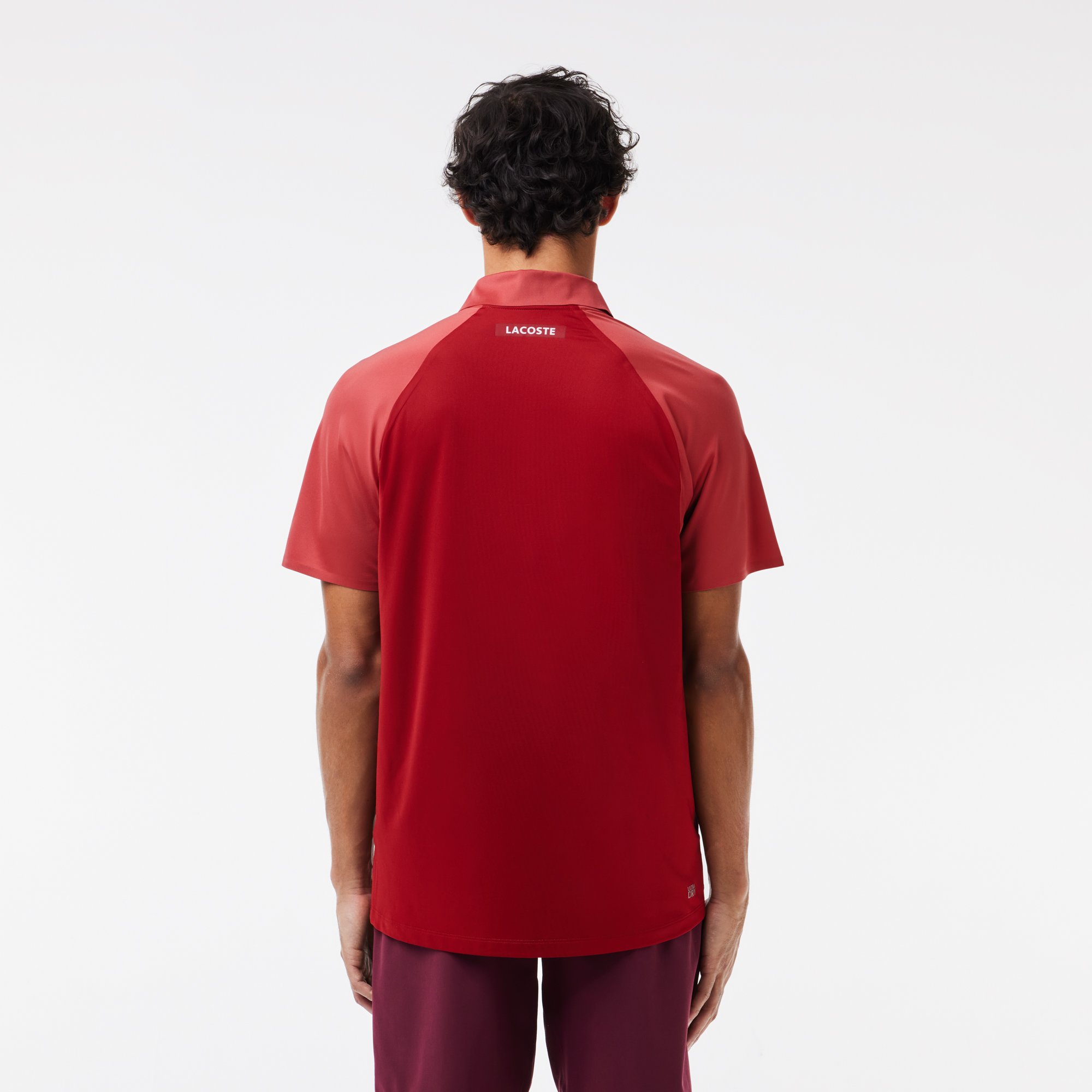 Áo Polo Tennis Lacoste Nam x Novak Djokovic Dáng Suông