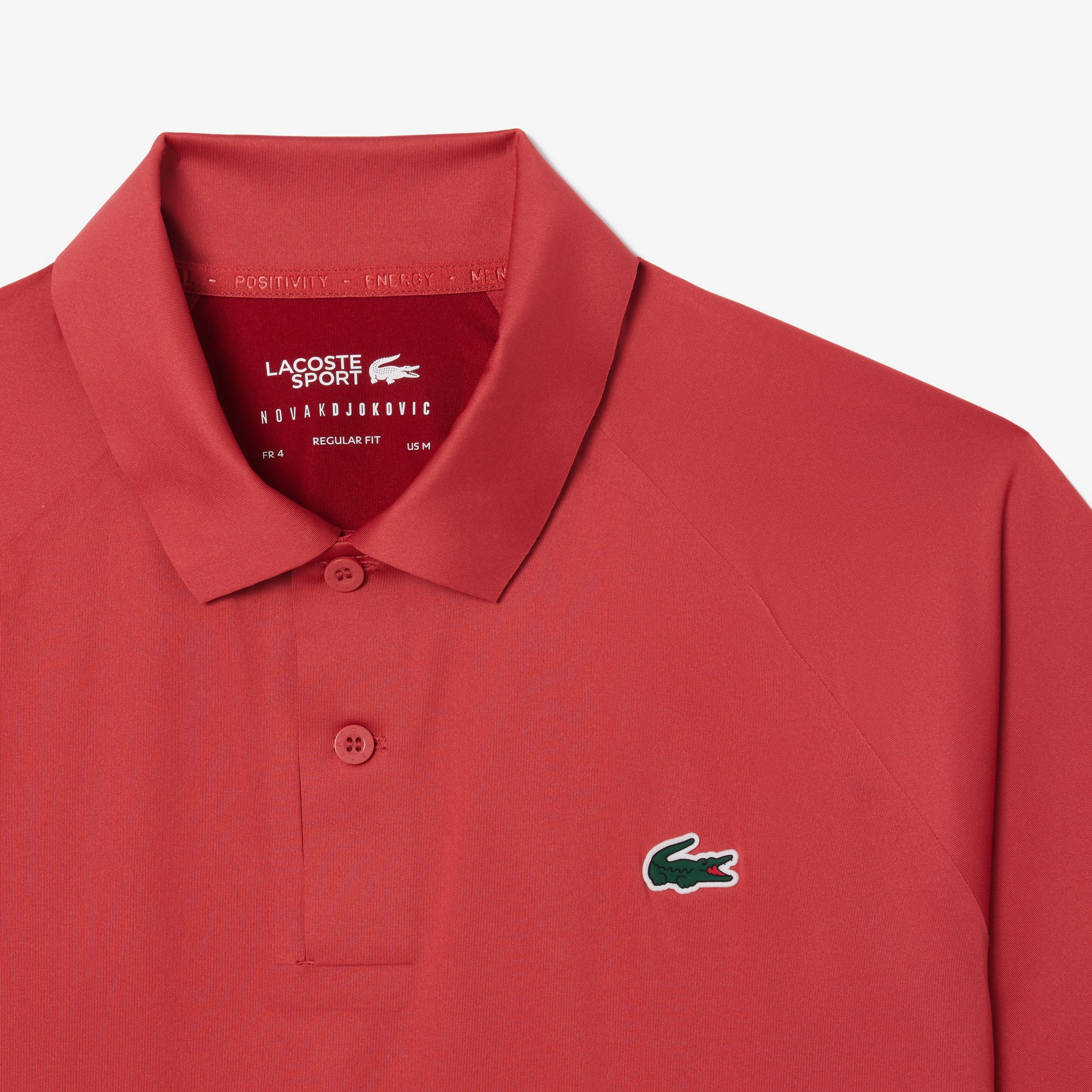 Áo Polo Tennis Lacoste Nam x Novak Djokovic Dáng Suông