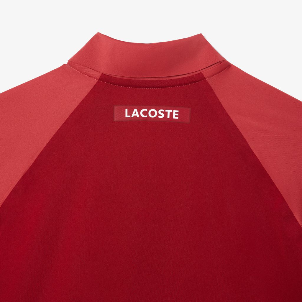 Áo Polo Tennis Lacoste Nam x Novak Djokovic Dáng Suông