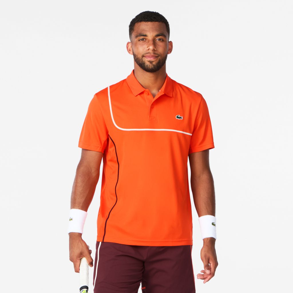 Áo Polo Tennis Lacoste Nam Piqué Dáng Suông Công Nghệ Ultra-Dry