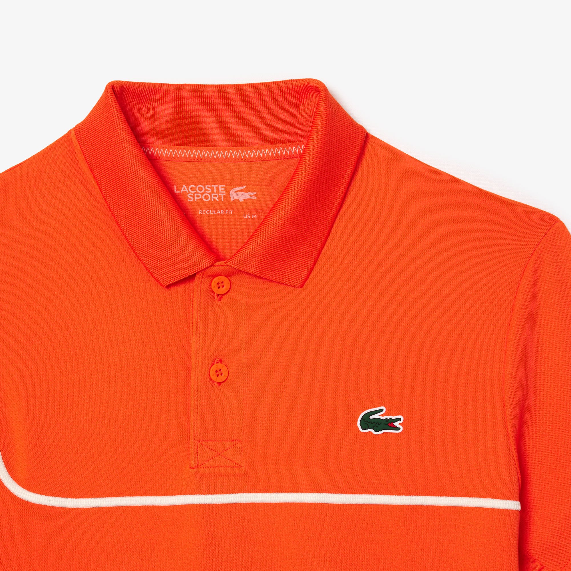 Áo Polo Tennis Lacoste Nam Piqué Dáng Suông Công Nghệ Ultra-Dry