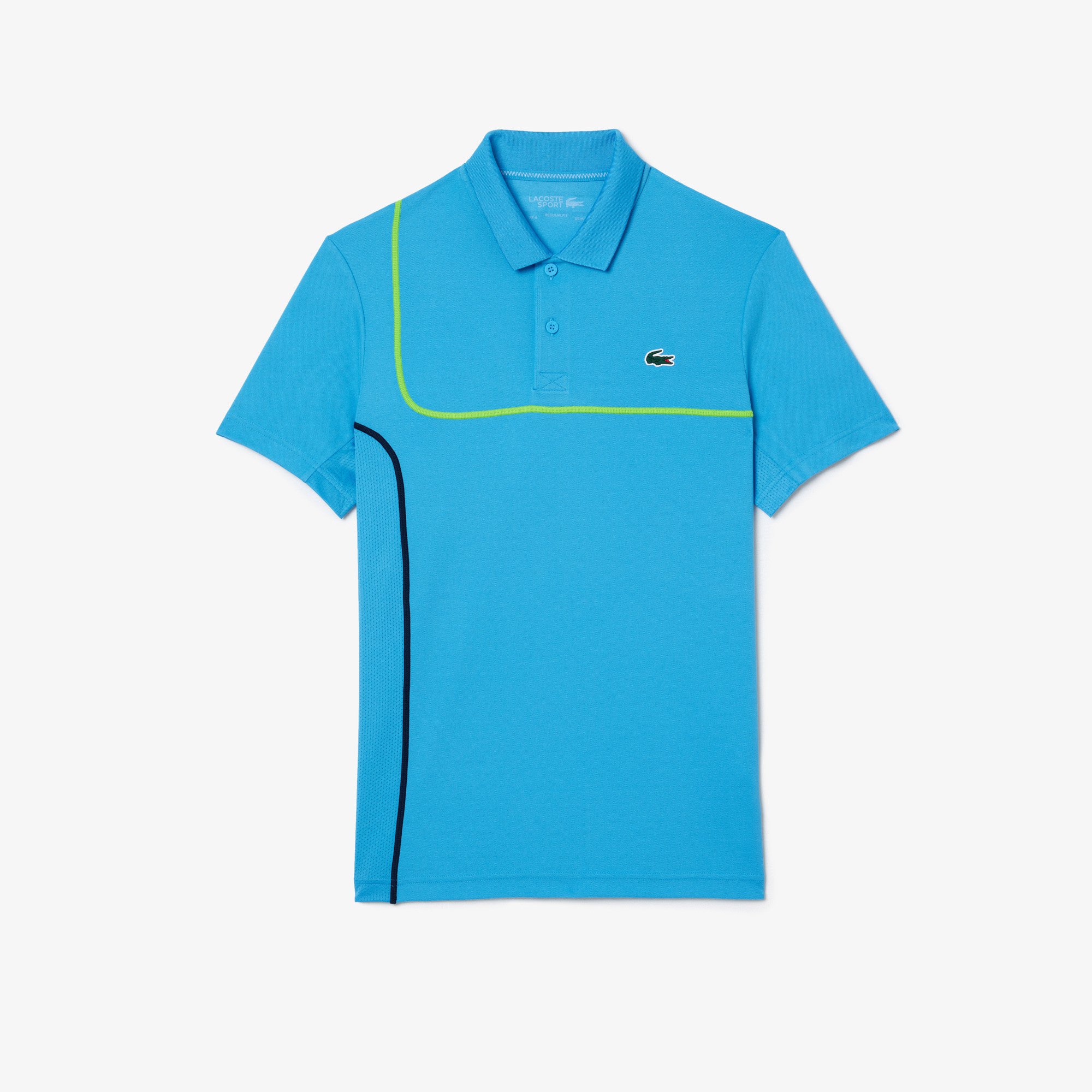 Áo Polo Tennis Lacoste Nam Piqué Dáng Suông Công Nghệ Ultra-Dry