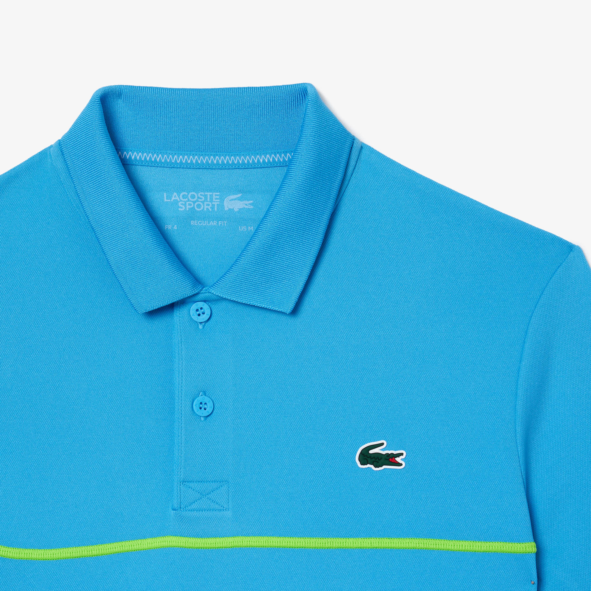 Áo Polo Tennis Lacoste Nam Piqué Dáng Suông Công Nghệ Ultra-Dry