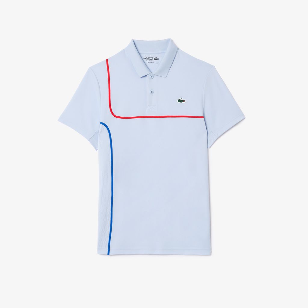 Áo Polo Tennis Lacoste Nam Piqué Dáng Suông Công Nghệ Ultra-Dry