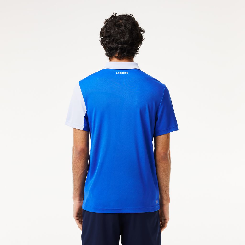 Áo Polo Tennis Lacoste Nam Piqué Dáng Suông Công Nghệ Ultra-Dry