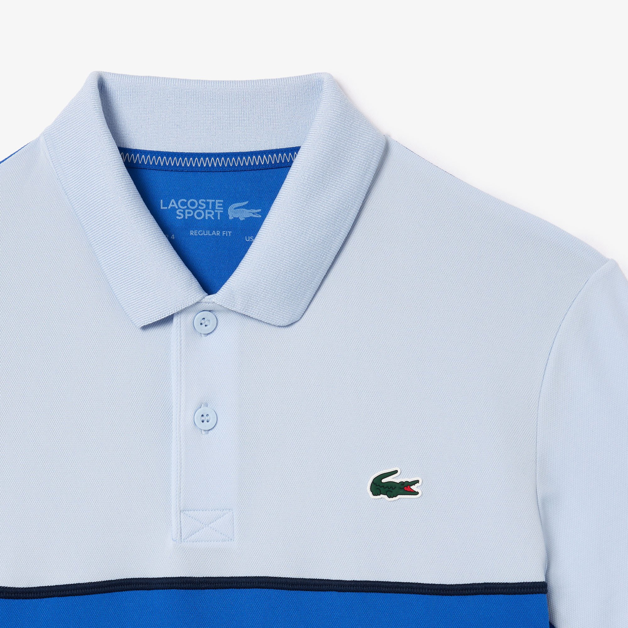 Áo Polo Tennis Lacoste Nam Piqué Dáng Suông Công Nghệ Ultra-Dry