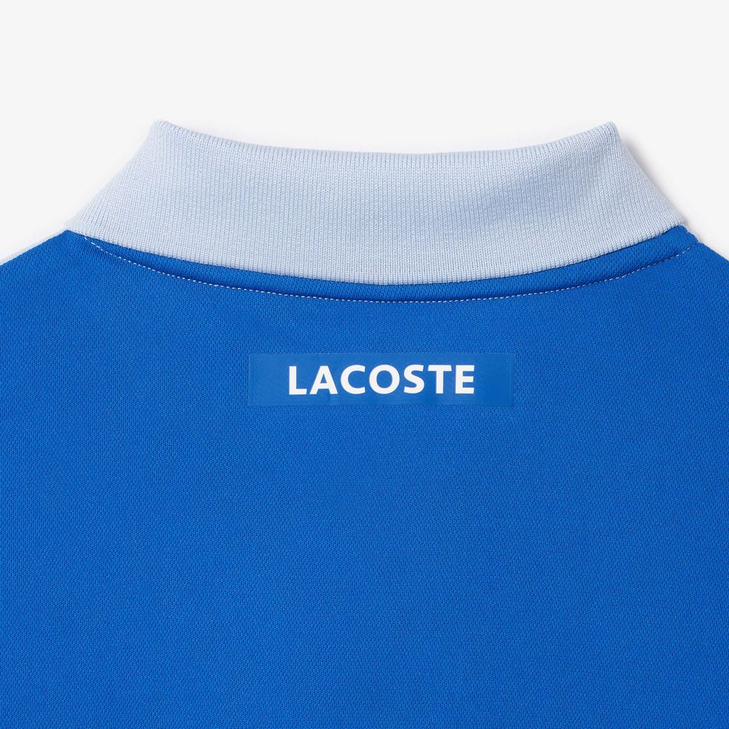 Áo Polo Tennis Lacoste Nam Piqué Dáng Suông Công Nghệ Ultra-Dry