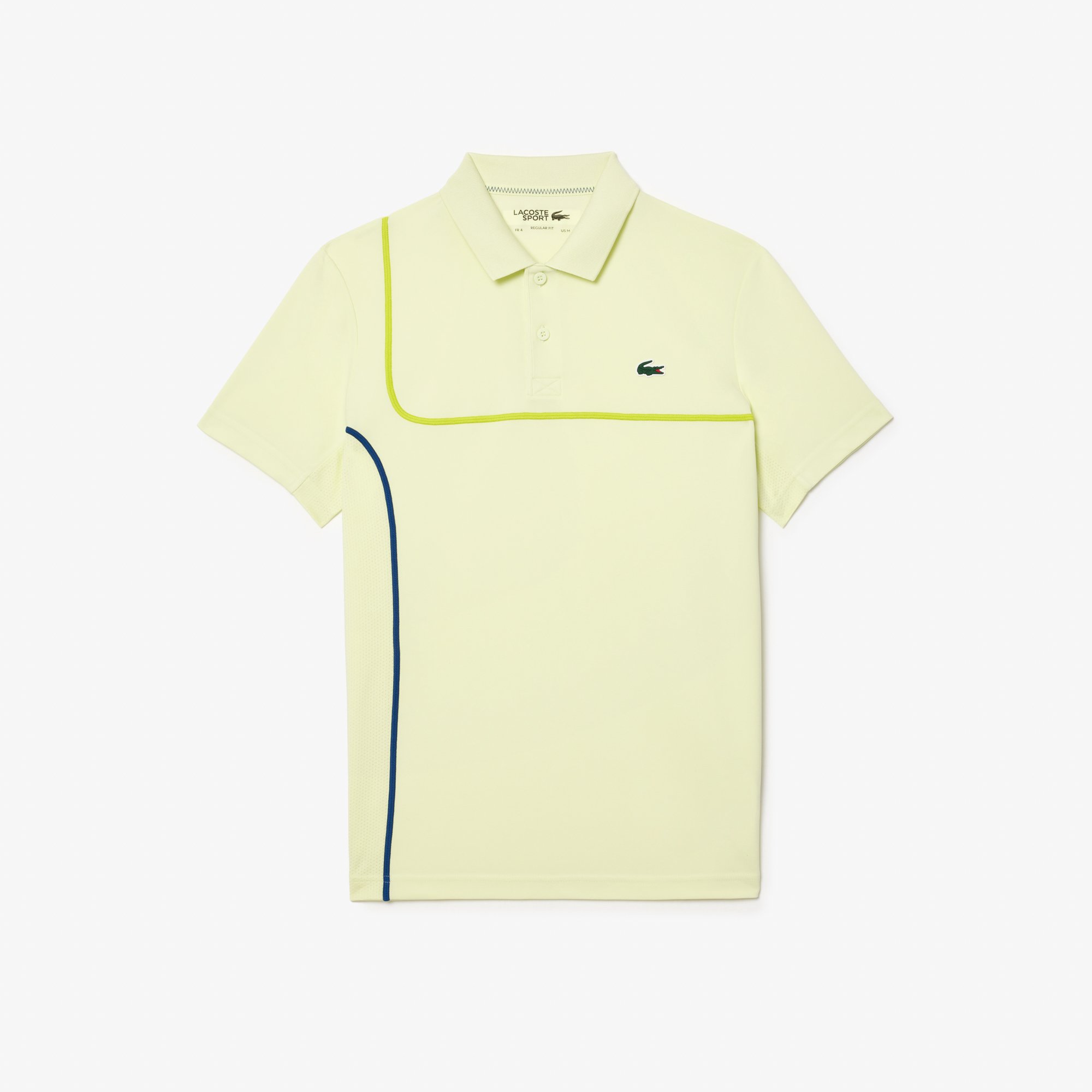 Áo Polo Tennis Lacoste Nam Piqué Dáng Suông Công Nghệ Ultra-Dry