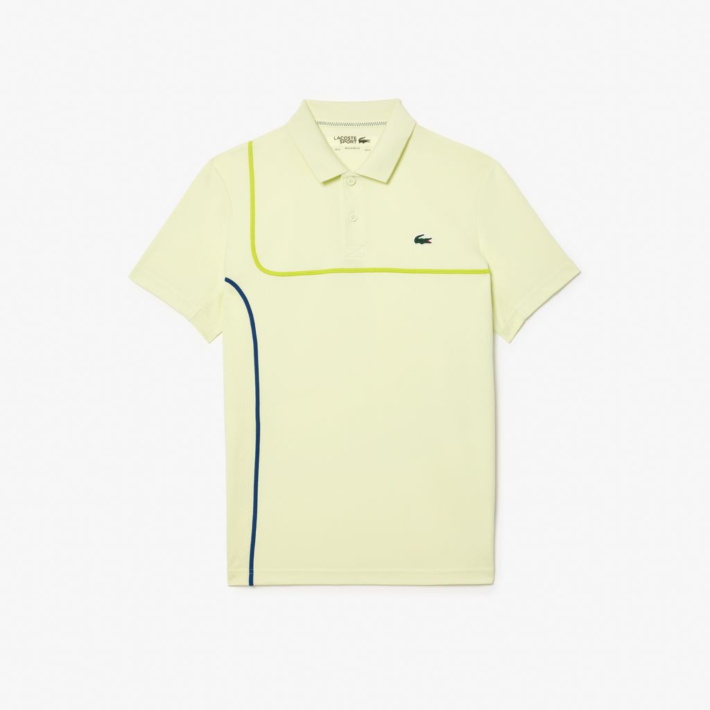 Áo Polo Tennis Lacoste Nam Piqué Dáng Suông Công Nghệ Ultra-Dry