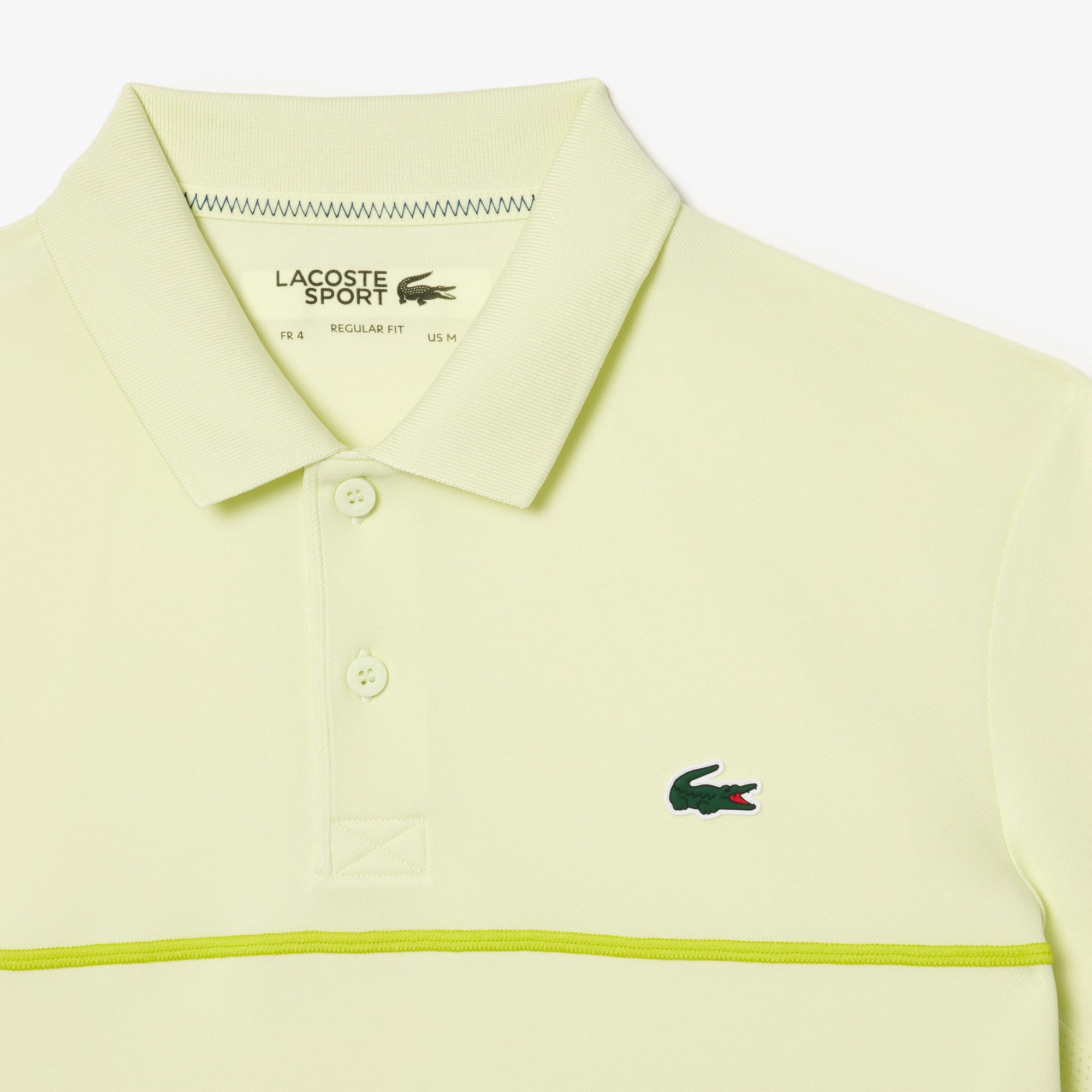 Áo Polo Tennis Lacoste Nam Piqué Dáng Suông Công Nghệ Ultra-Dry
