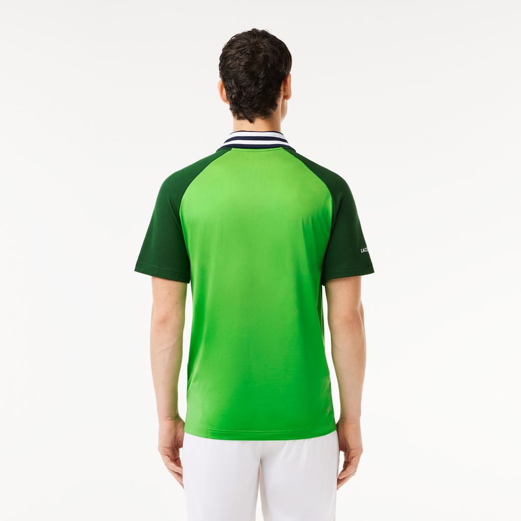 Áo Polo Tennis Lacoste Nam x Daniil Medvedev Ôm Dáng Công Nghệ Ultra-Dry