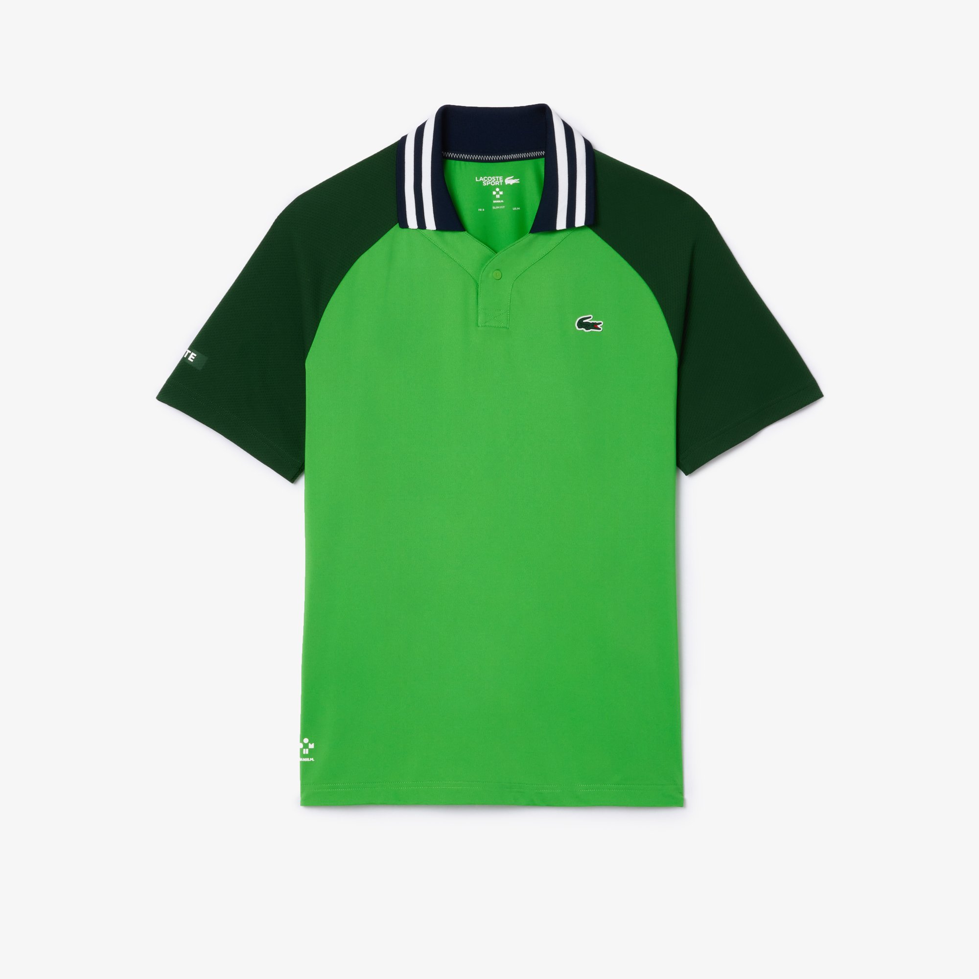 Áo Polo Tennis Lacoste Nam x Daniil Medvedev Ôm Dáng Công Nghệ Ultra-Dry