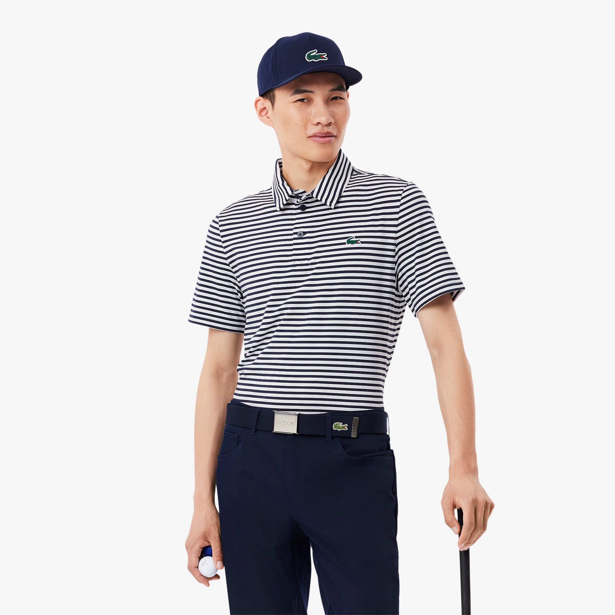Áo Polo Golf Lacoste Nam Dáng Suông Chống Tia UV