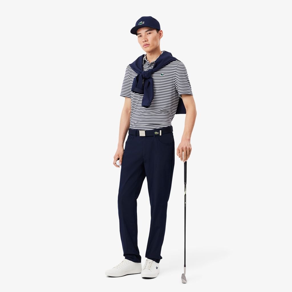 Áo Polo Golf Lacoste Nam Dáng Suông Chống Tia UV