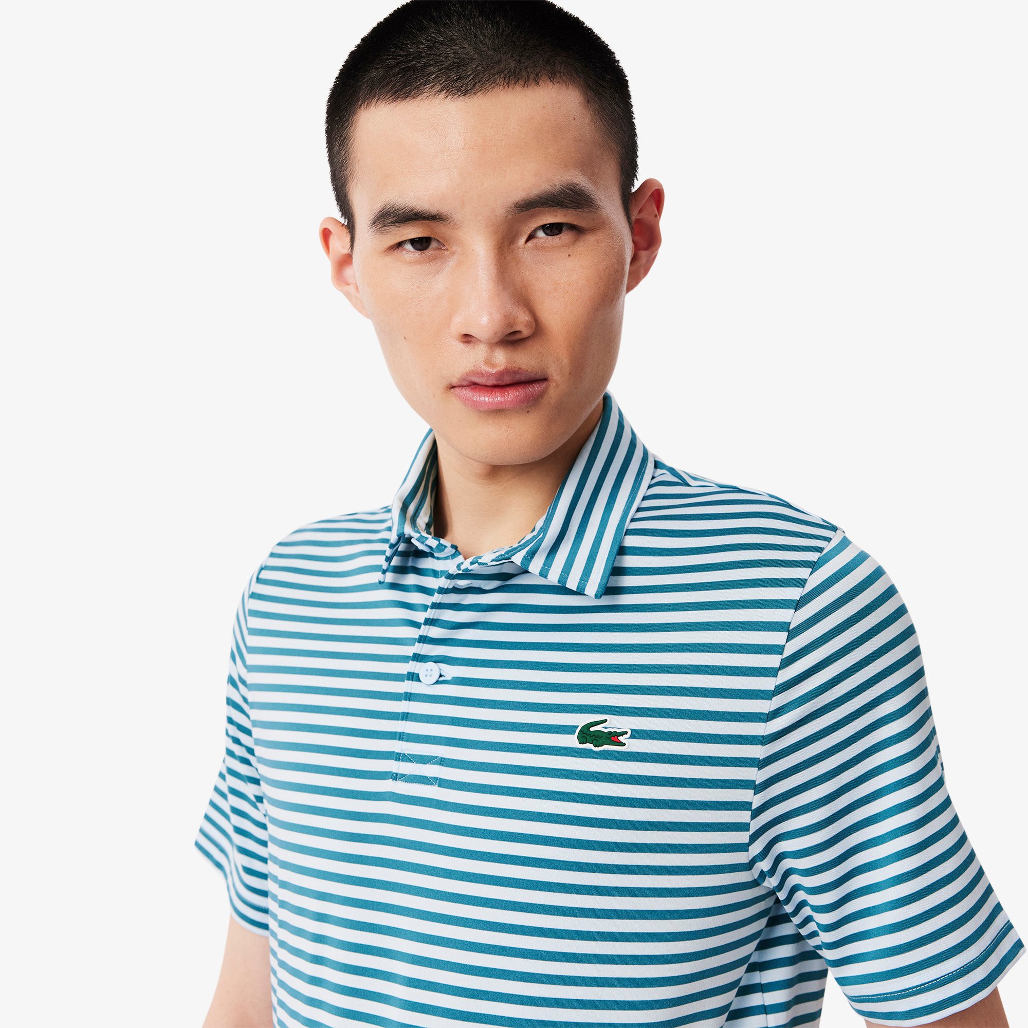 Áo Polo Golf Lacoste Nam Dáng Suông Chống Tia UV