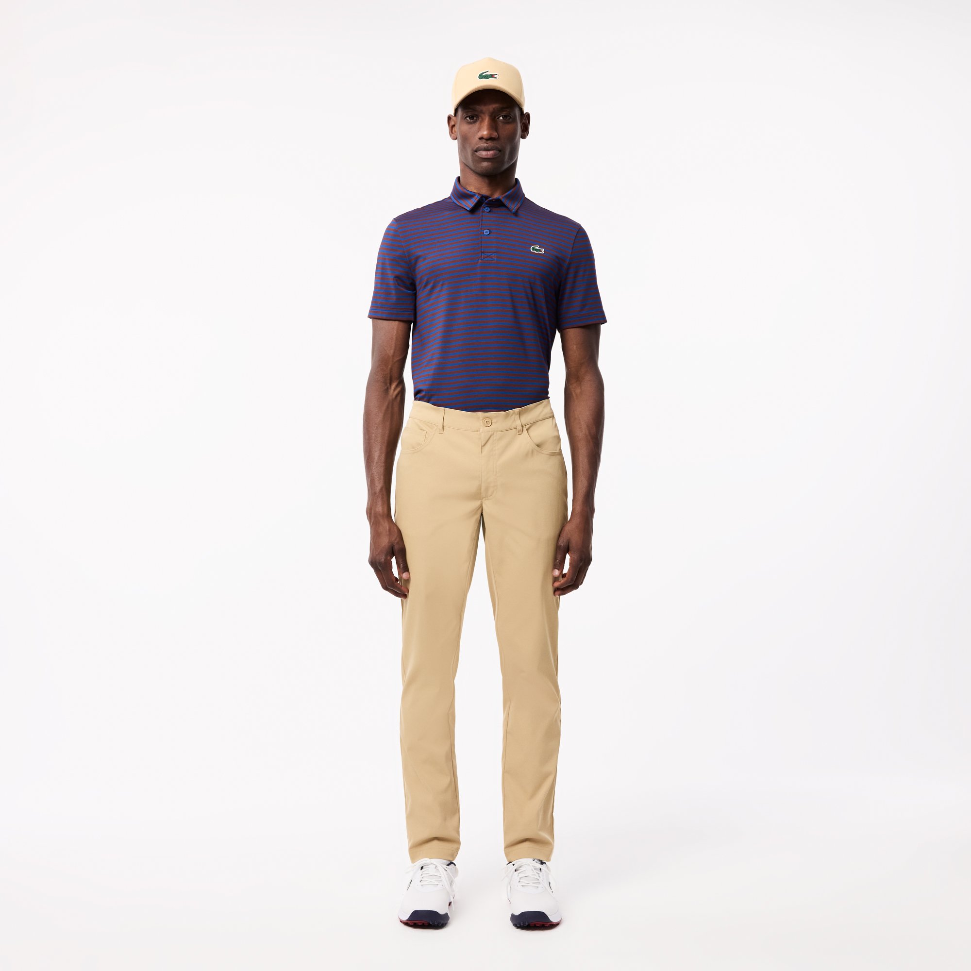 Áo Polo Golf Lacoste Nam Dáng Suông Chống Tia UV